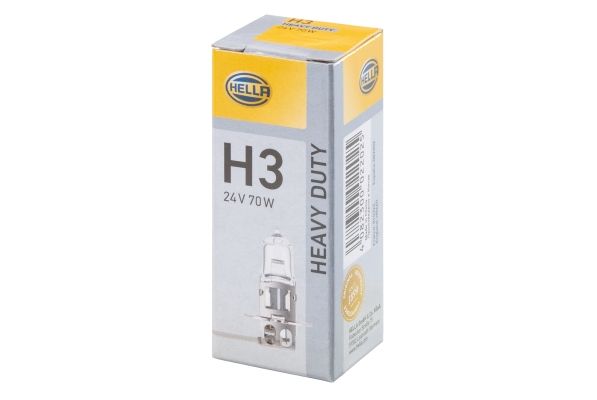 Izzó H3, 24V 70W HELLA 