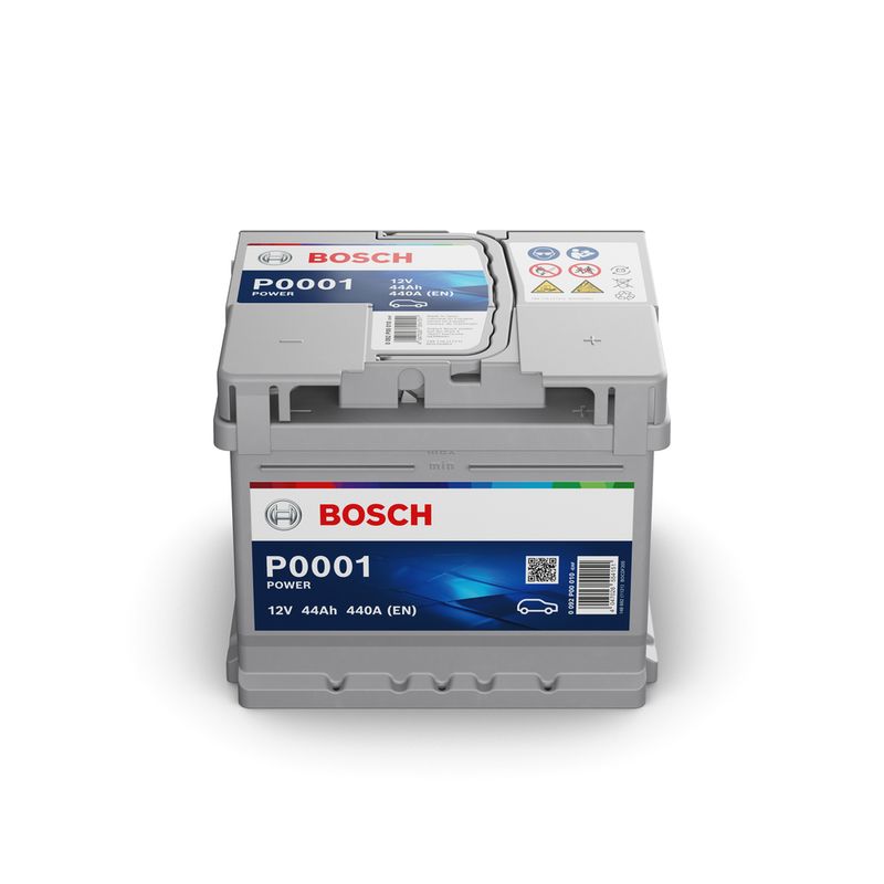 Akkumulátor Bosch Power - 12V 44 Ah jobb+